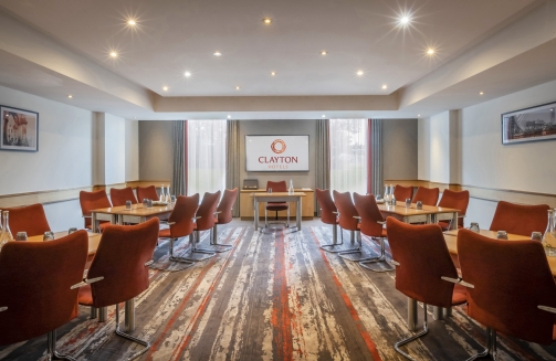 Clayton Hotel Manchester Airport meeting room'